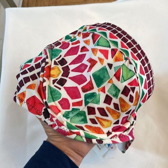 BECCASWIM MULTICOLOR BIKINI TOP.  NEW - Picture 9 of 9